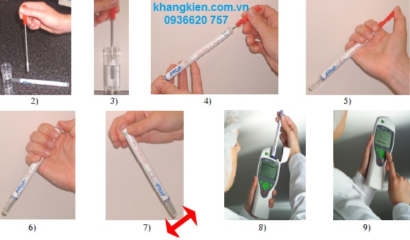 cach su dung que test nuoc 3m aqua trace khangkien.com .vn 0936 620 757