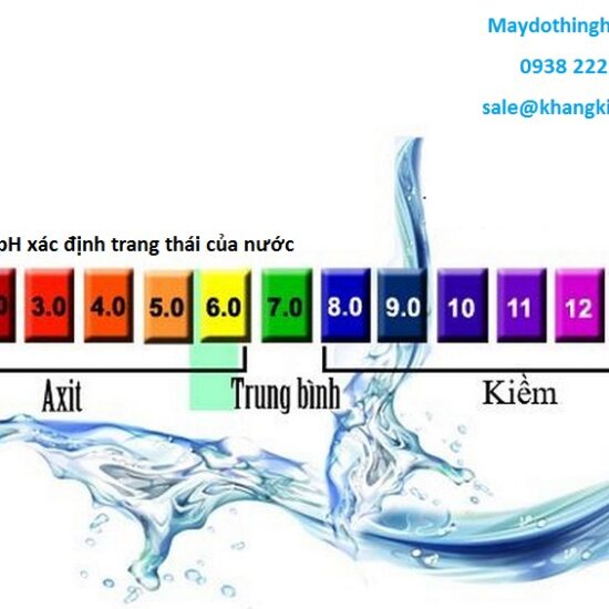 thang đo xác định trang thái của nước