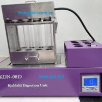 Bộ phá mẫu máy cất đạm Kjeldahl KDN-08D 2 Kjeldahl Dòng KDN-08D Sử dụng ống hồng ngoại và thạch anh