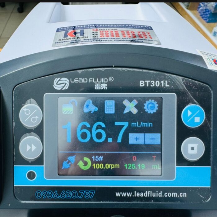 Hướng dẫn sử dụng và bảo dưỡng bơm nhu động lưu lượng dòng Leadfluid BT301L