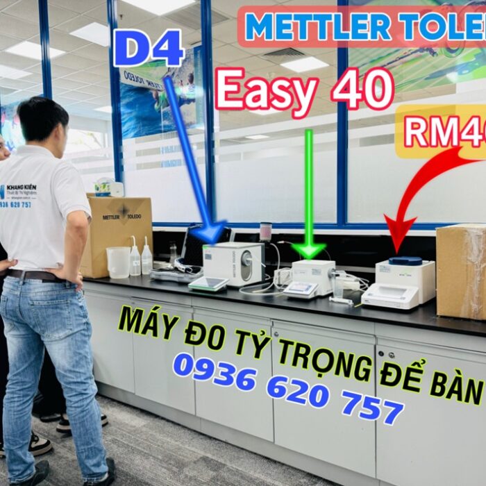 Khang Kiên đại lý chính thức phân phối máy đo tỷ trọng để bàn EasyPlus, Easy D30, Easy D40