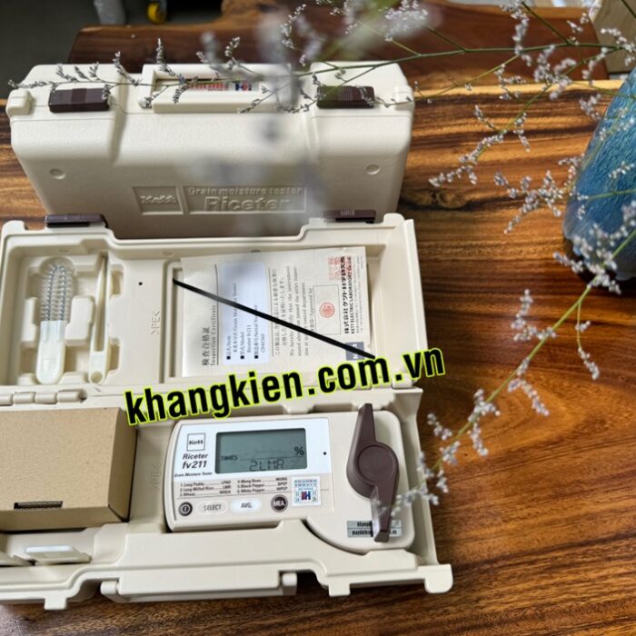 Máy đo độ ẩm gạo Kett fv211