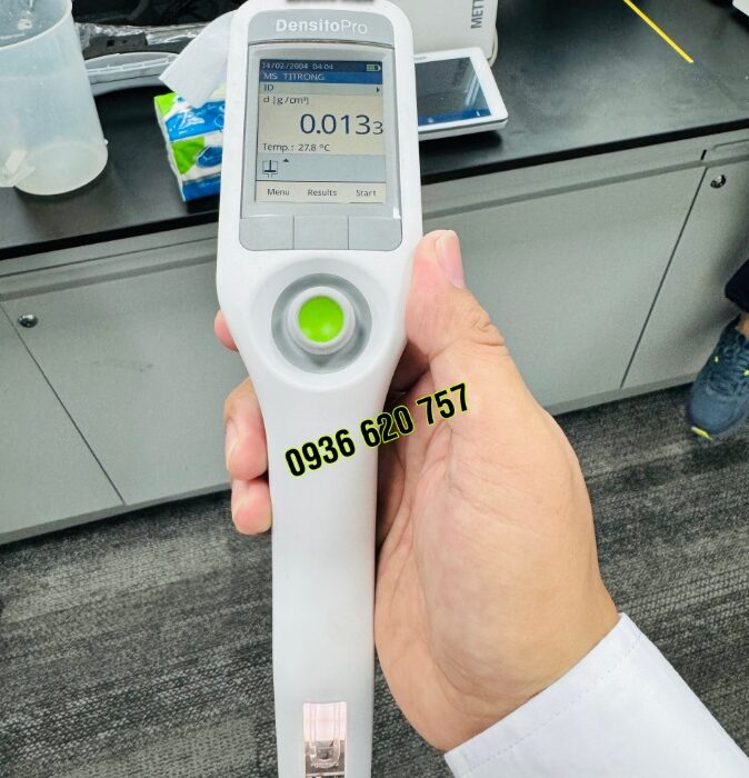 Máy đo tỷ trọng cầm tay Mettler Toledo DensitoPro có độ chính xác như thế nào