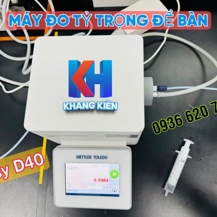 Máy đo tỷ trọng Easy D40 có thể đo được những chất liệu nào