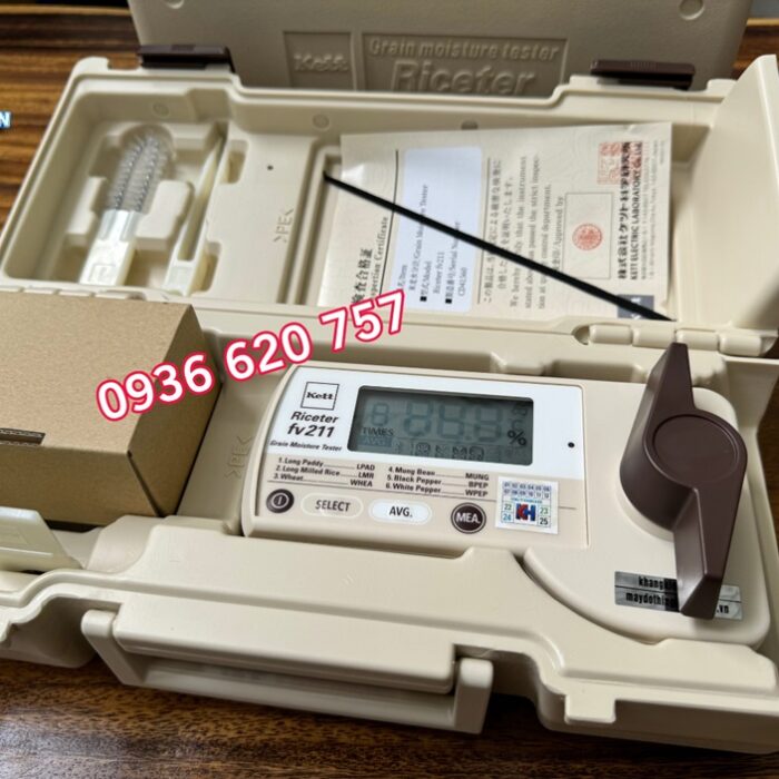 Tại sao nên sử dụng máy đo độ ẩm gạo Kett fv211