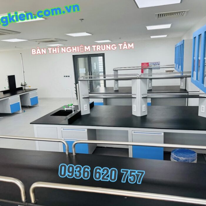 Chất liệu được sử dụng khi sản xuất bàn thí nghiệm trung tâm, bàn thí nghiệm áp tường