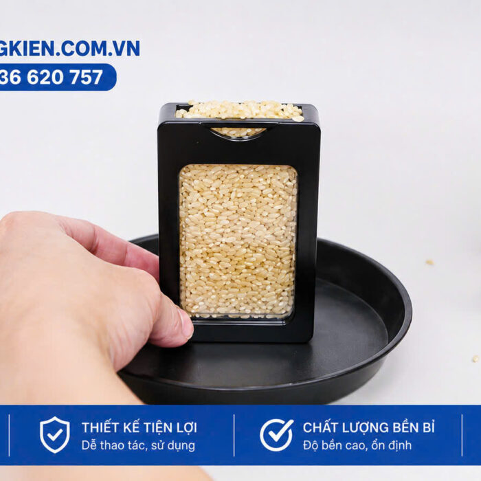 Chuẩn bị mẫu để đo thành phần dinh dưỡng gạo trên Kett AN-380 thay thế AN-820